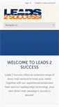 Mobile Screenshot of leads2success.com